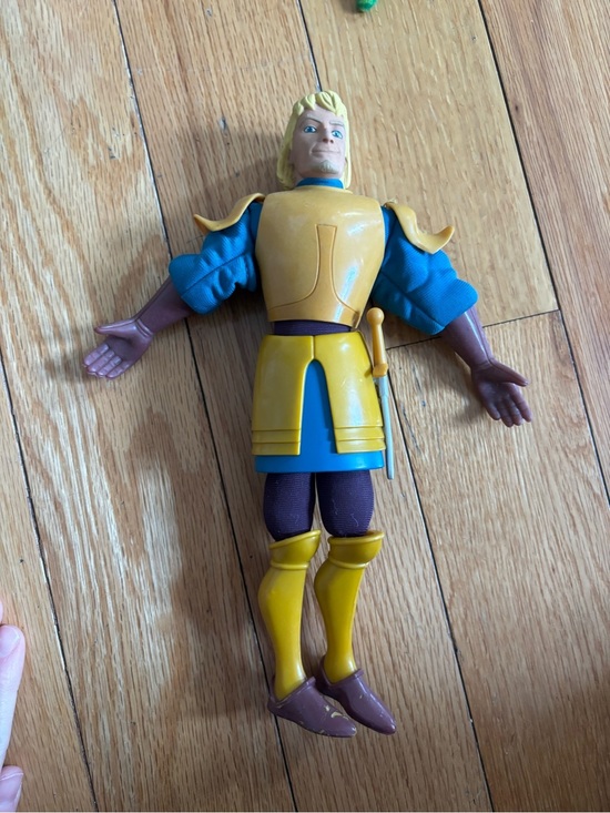 Disney Other - 1996 Burger King Disney Captain Phoebus Hunchback of Notre Dame Doll Hand Puppet